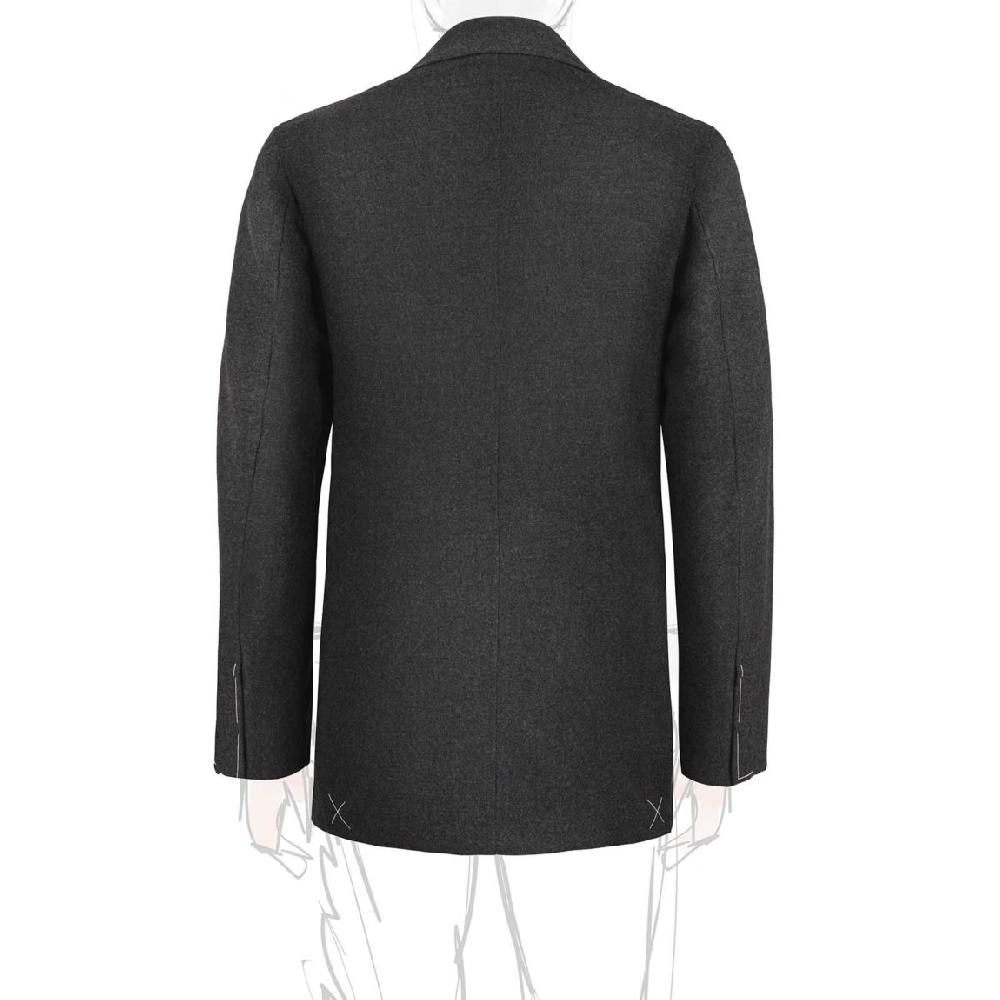 Rubinacci Giacca in flanella grigia Promozione Limitata