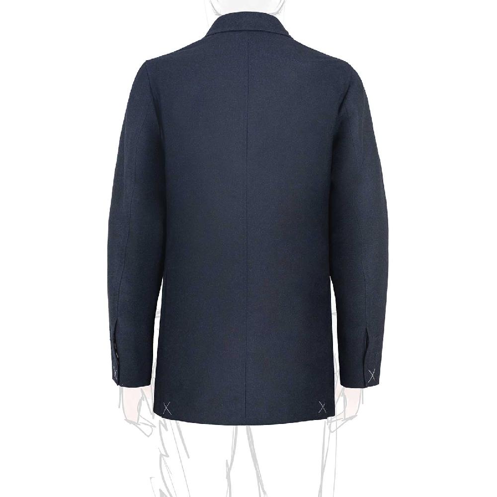 Rubinacci Giacca in flanella blu Prezzo Ridotto