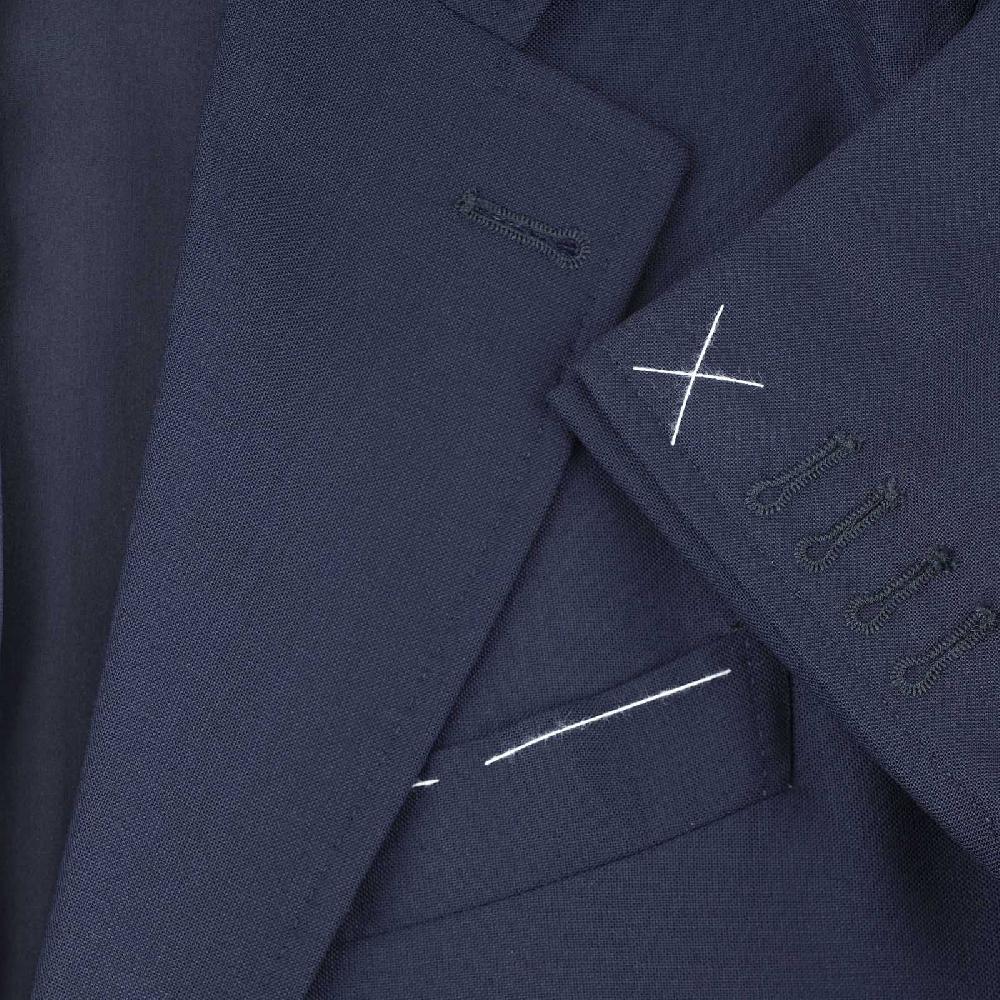 Rubinacci Giacca in hopsack blu Convenienza