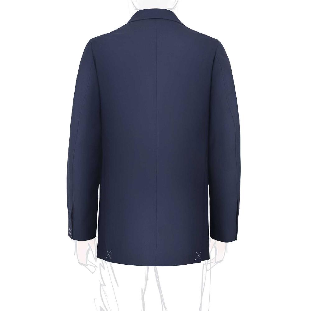 Rubinacci Giacca in hopsack blu Novità