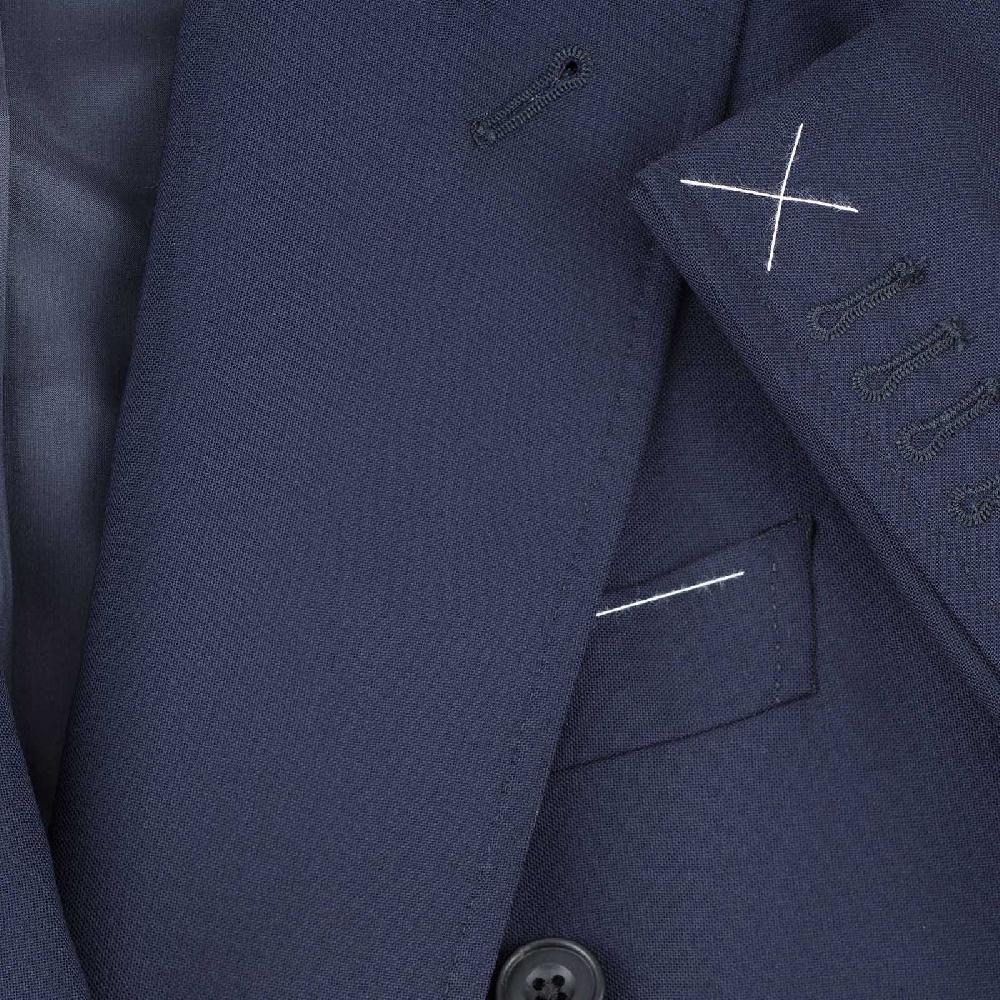 Rubinacci Giacca in hopsack blu Novità