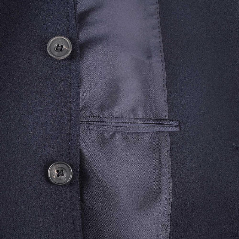 Rubinacci Giacca in lana blu Sconto