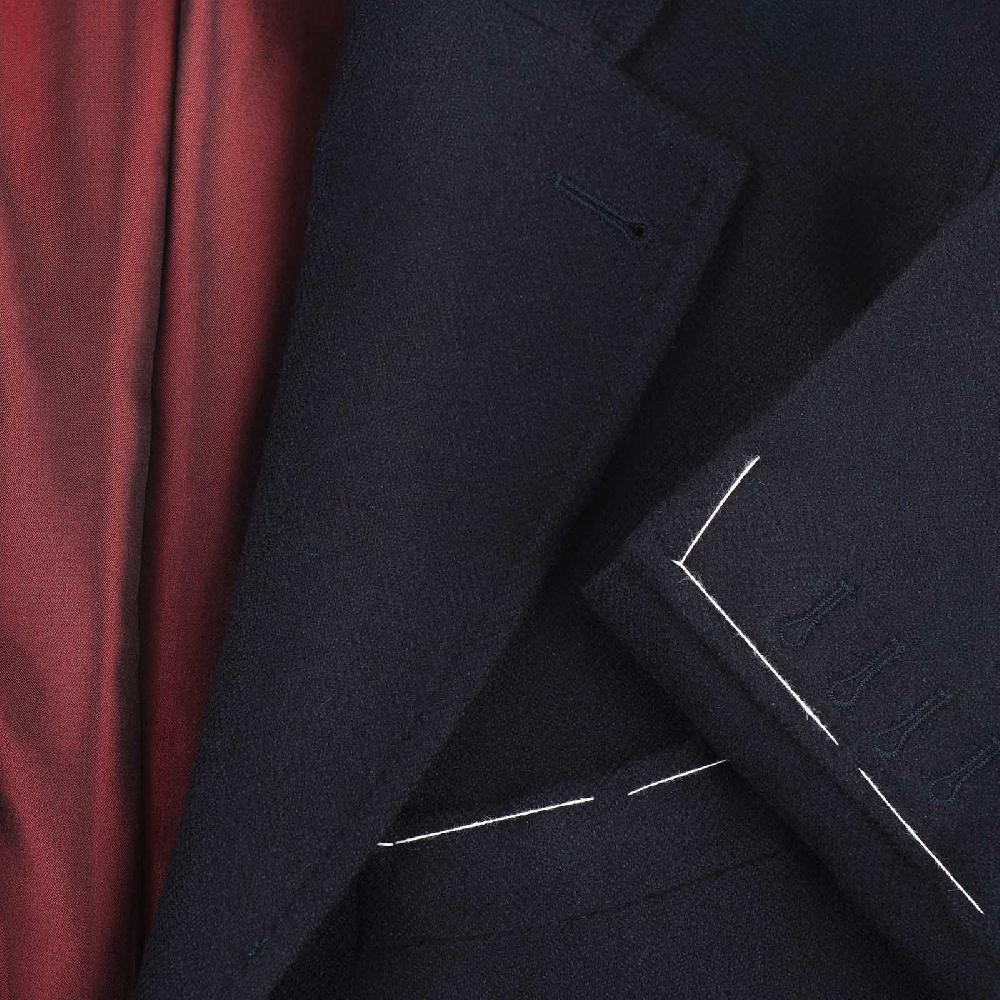 Rubinacci Giacca in cashmere spigato blu Economico