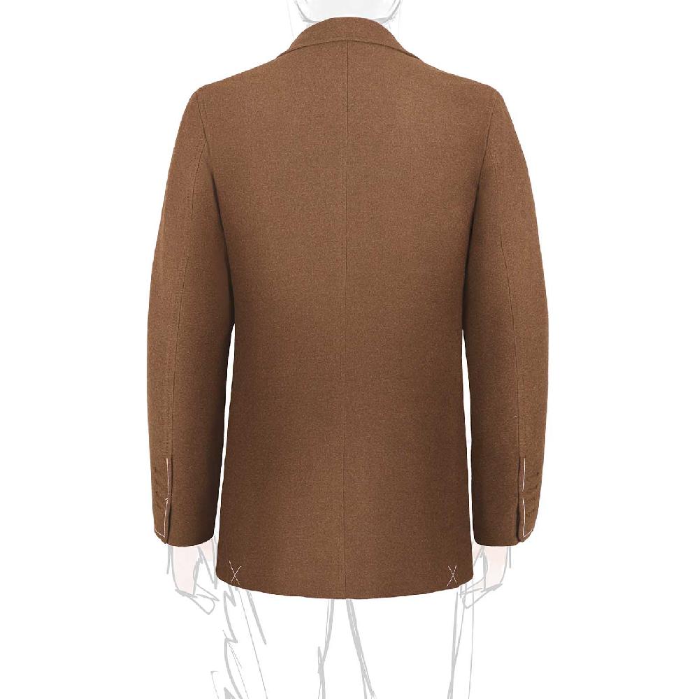 Rubinacci Giacca in lana nocciola Online
