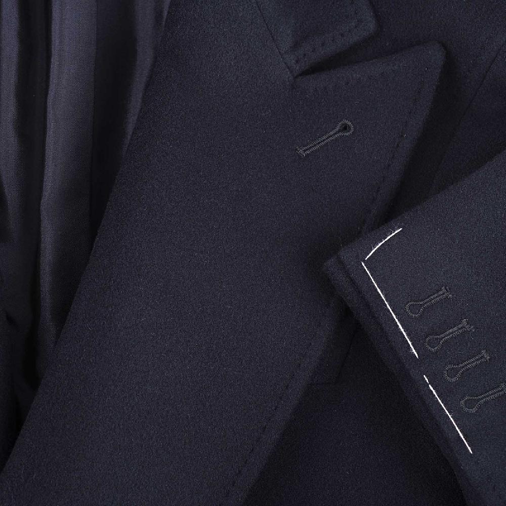 Rubinacci Giacca in lana blu Outlet
