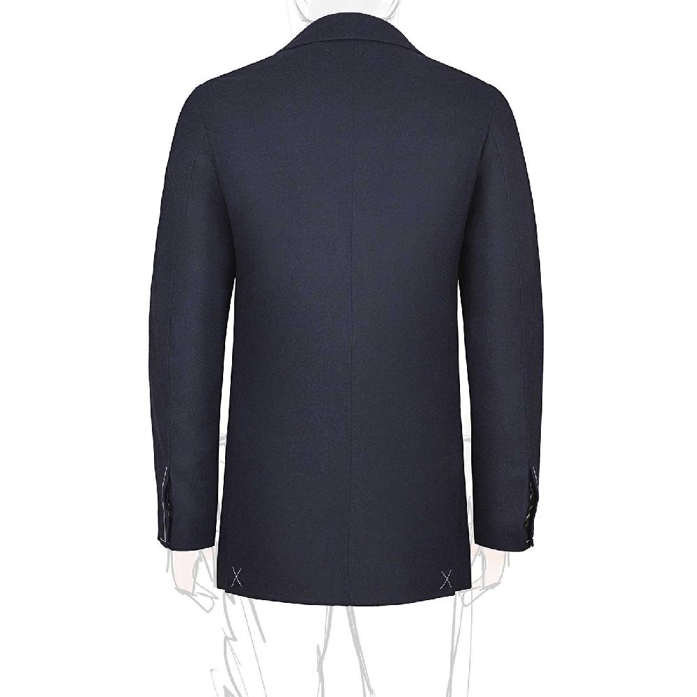 Rubinacci Giacca in flanella blu Saldi