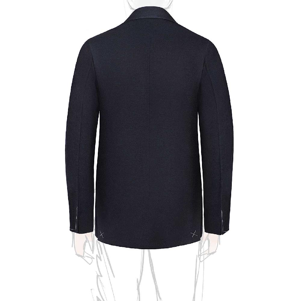Rubinacci Giacca in flanella blu Vendite Flash