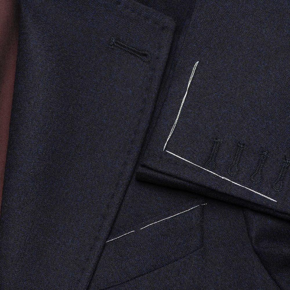 Rubinacci Giacca in flanella blu Vendite Flash