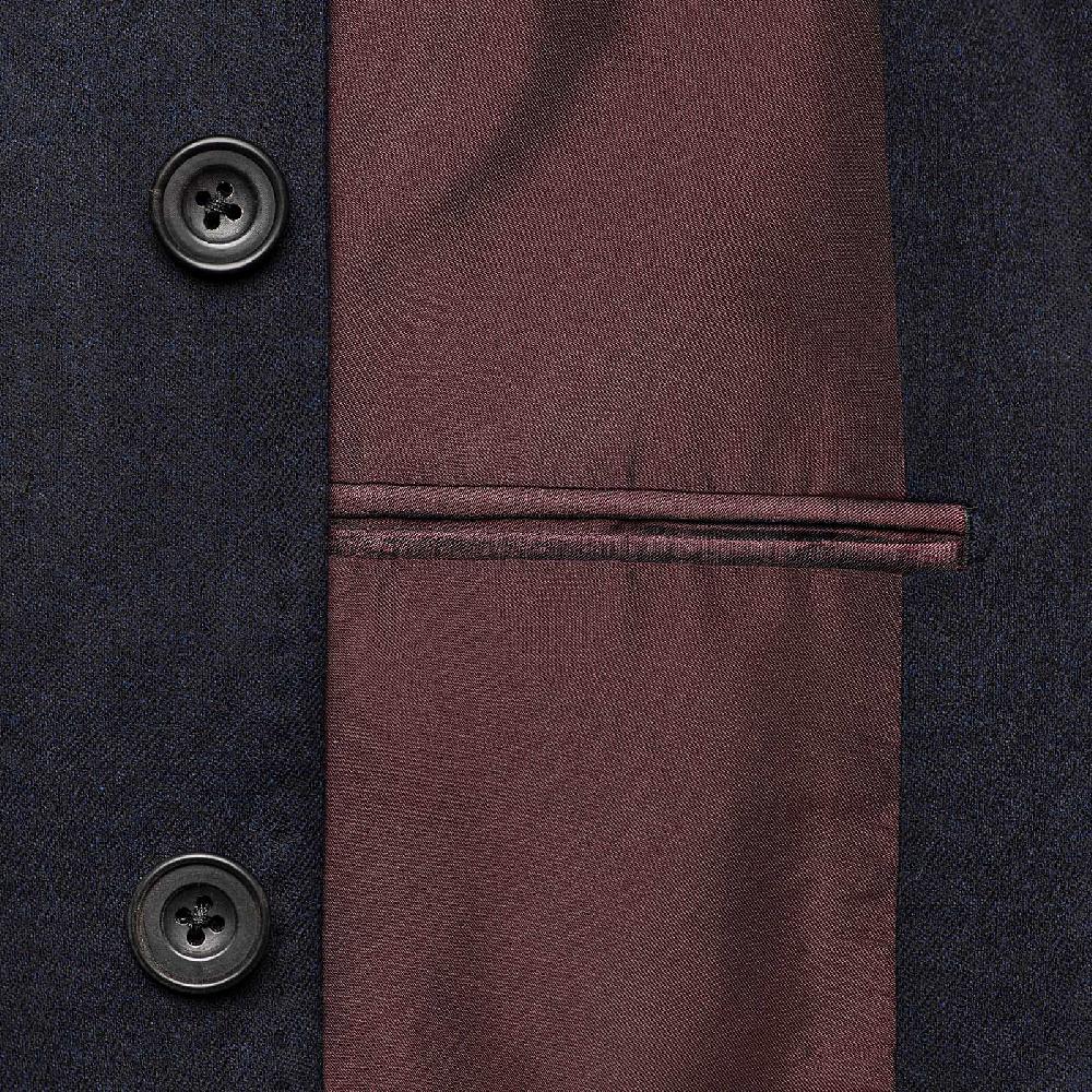 Rubinacci Giacca in flanella blu Vendite Flash