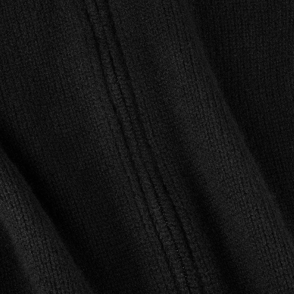 Rubinacci Pull zip in cashmere nero In Saldo