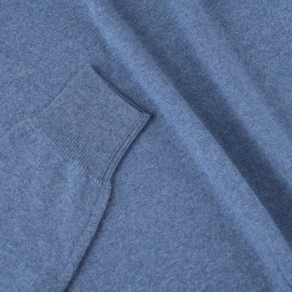 Rubinacci Girocollo in cashmere jeans Offerta speciale