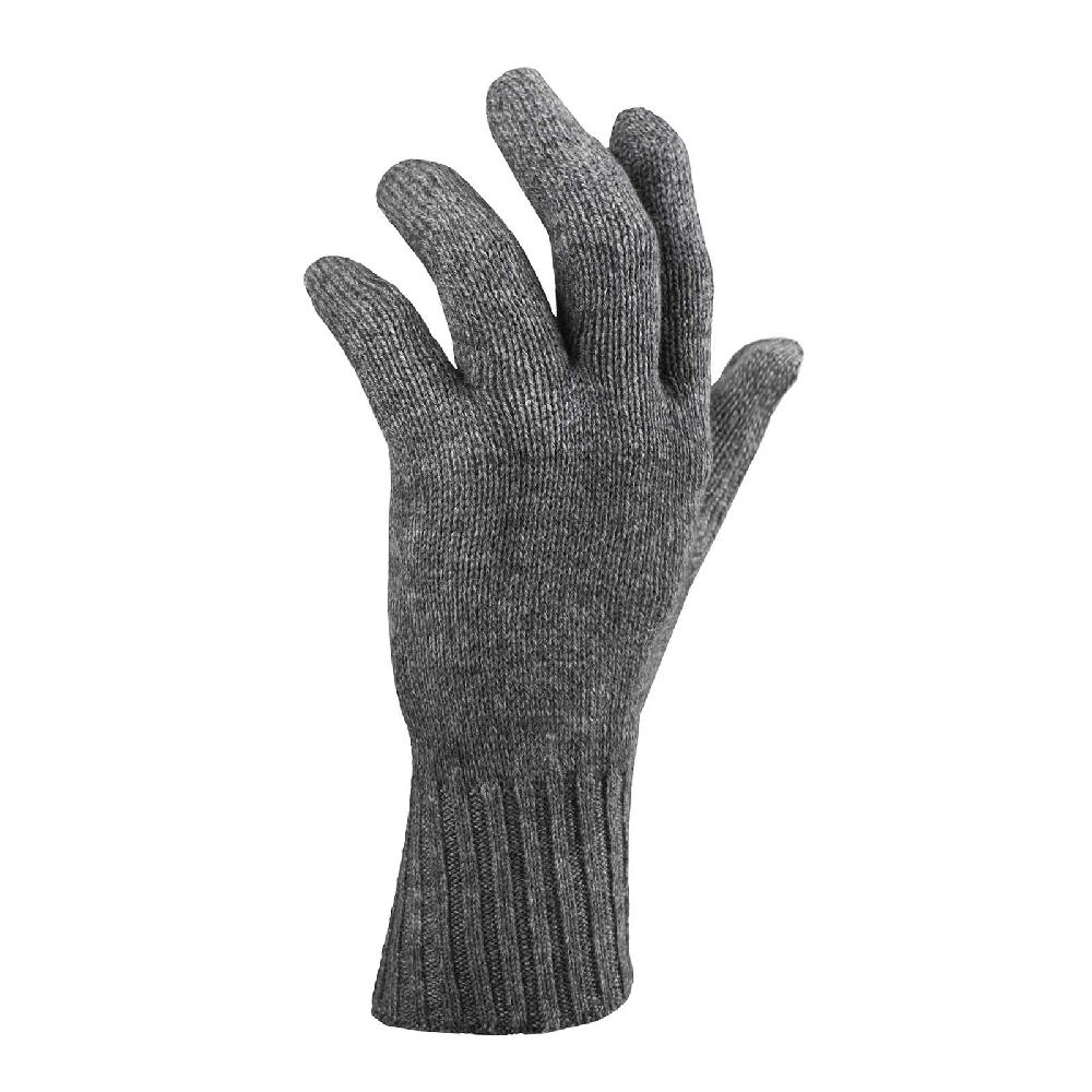Rubinacci Guanti in cashmere grigio Smaltimento dello stoccaggio