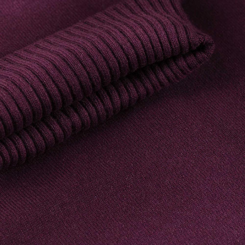 Rubinacci Collo alto in cashmere vino Offerta temporanea