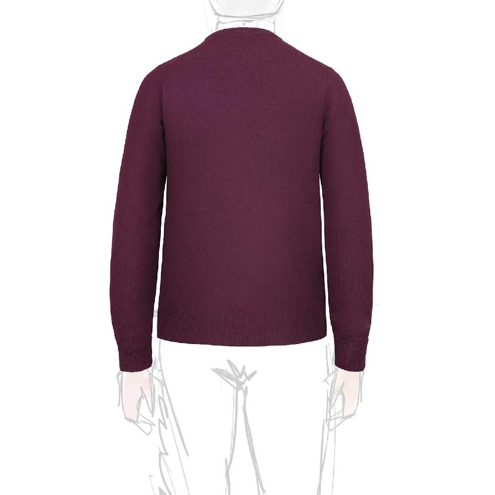 Rubinacci Girocollo in cashmere vino Lightning offer