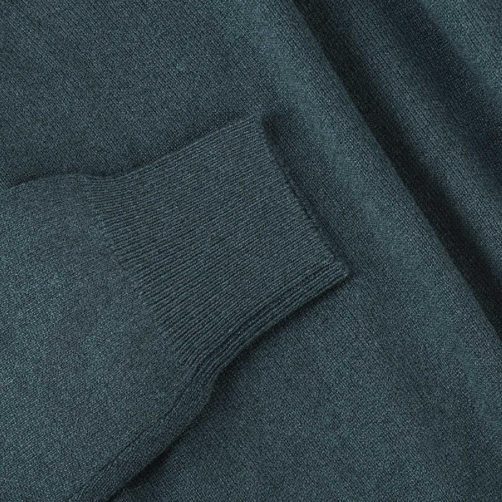 Rubinacci Girocollo in cashmere verde Nuovi prodotti