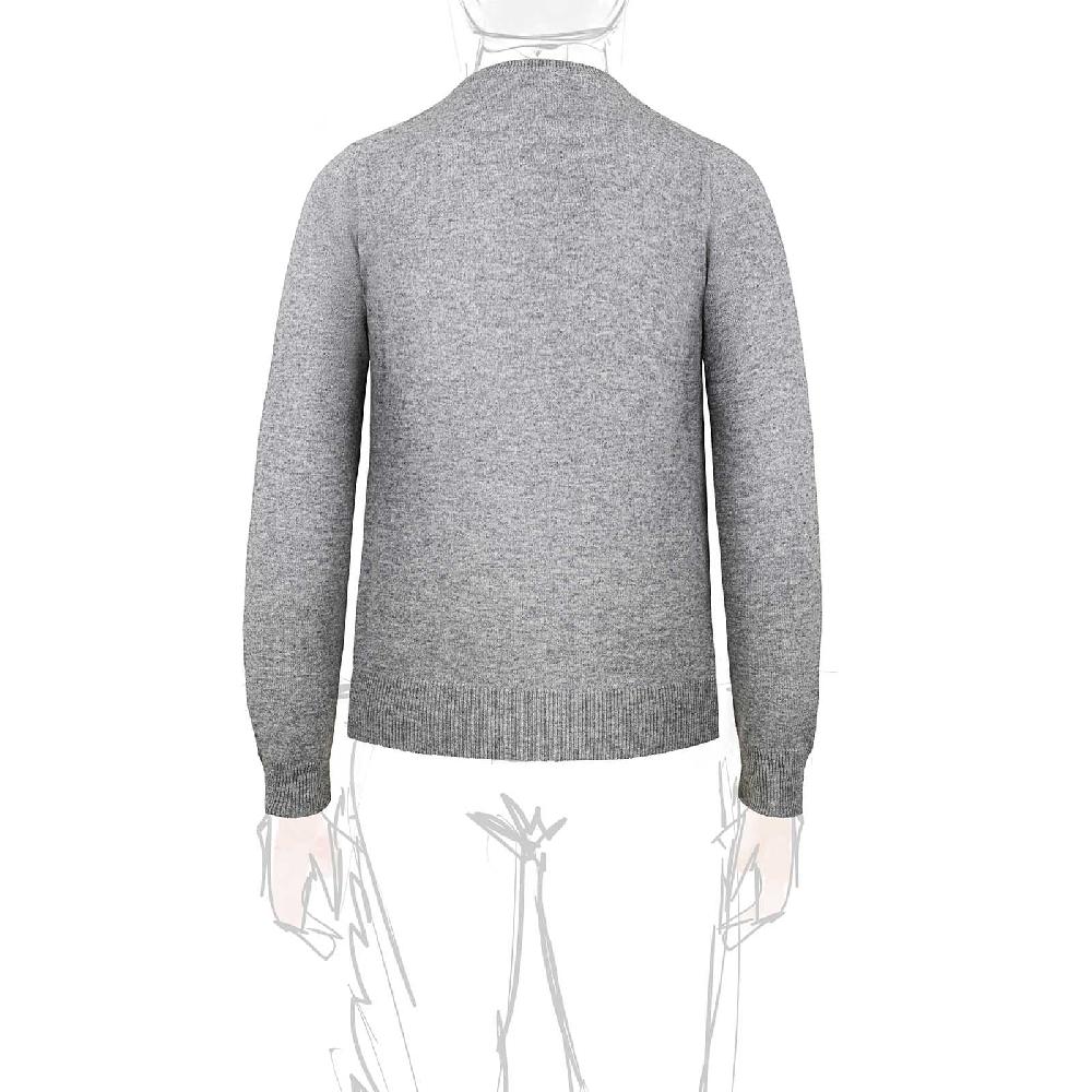 Rubinacci Girocollo in cashmere grigio Bestseller