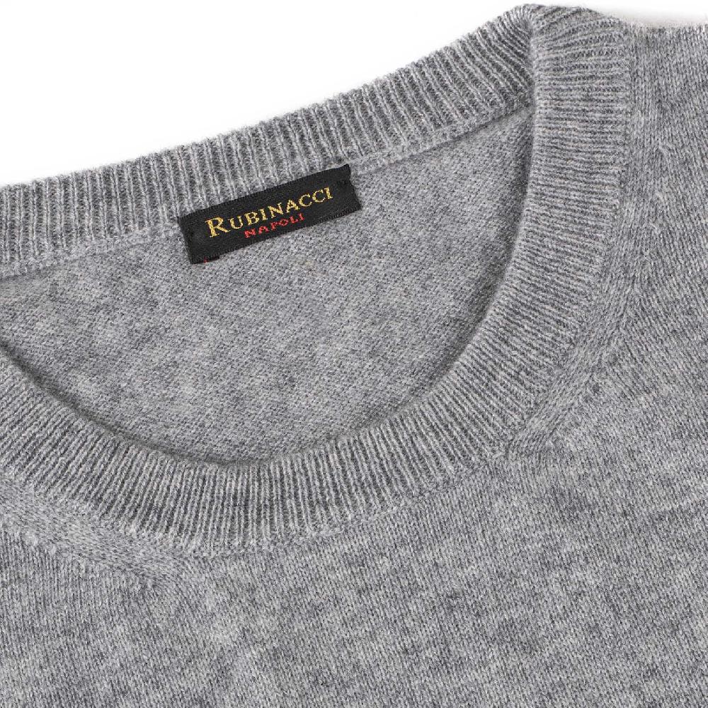 Rubinacci Girocollo in cashmere grigio Bestseller