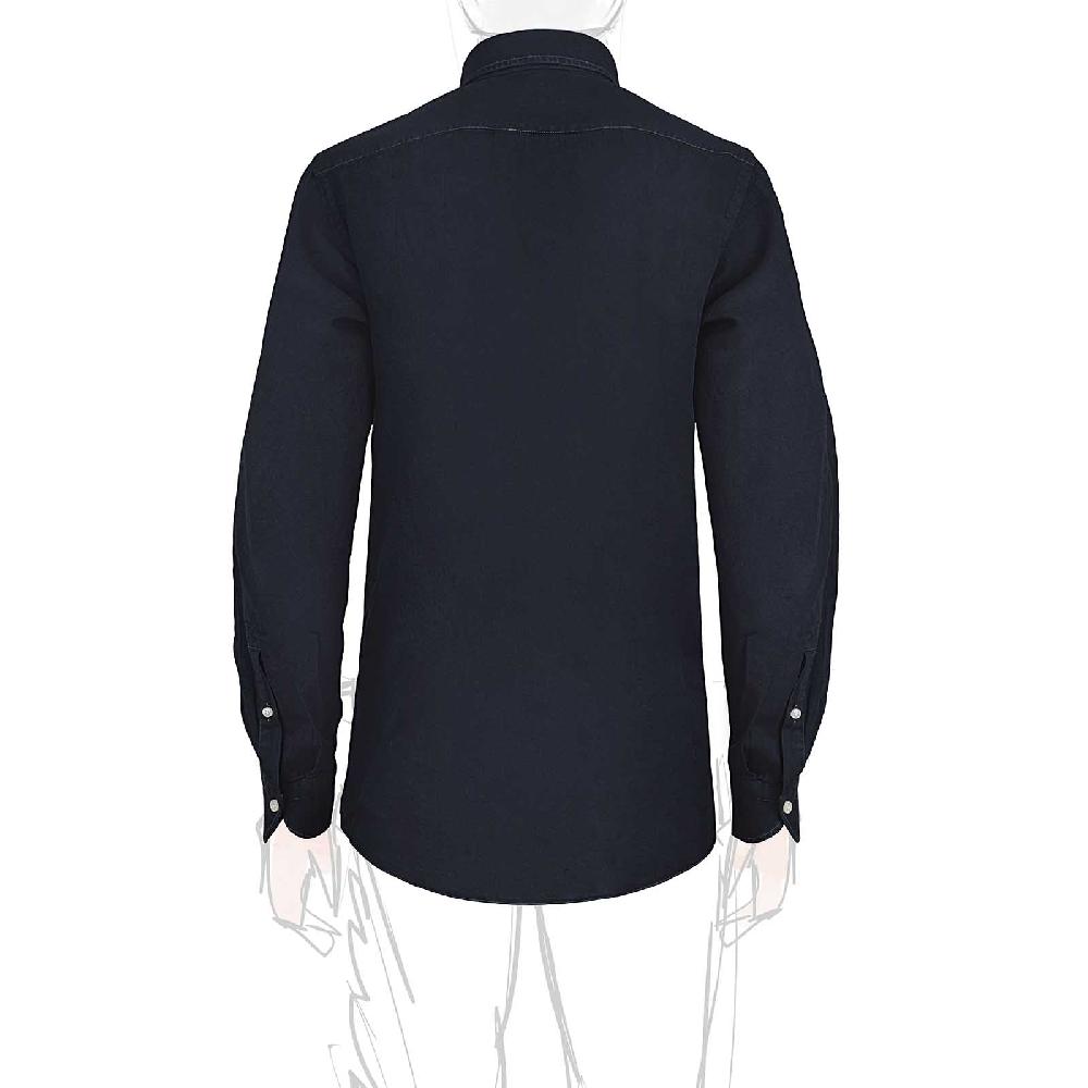 Rubinacci Camicia blu notte Enormi risparmi