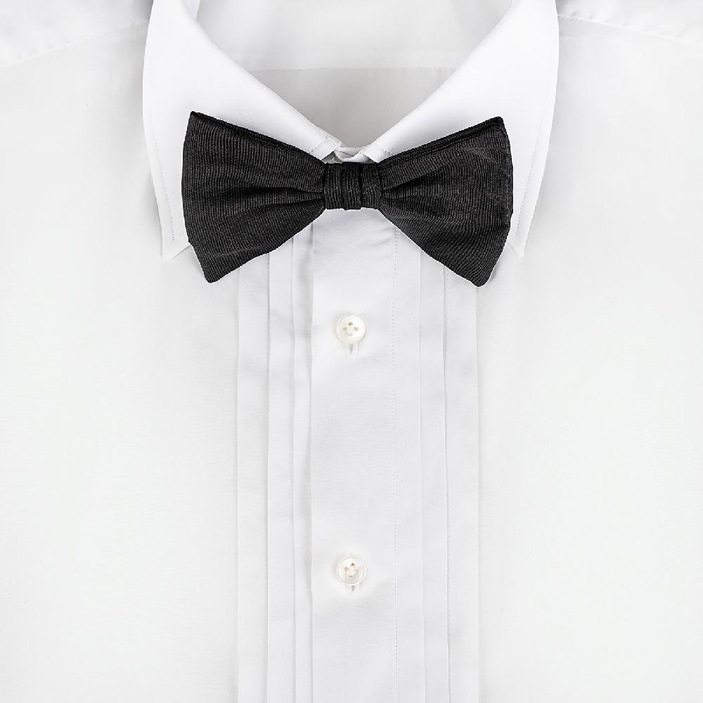 Rubinacci Camicia da smoking in cotone bianca con plisse' Sconti VIP