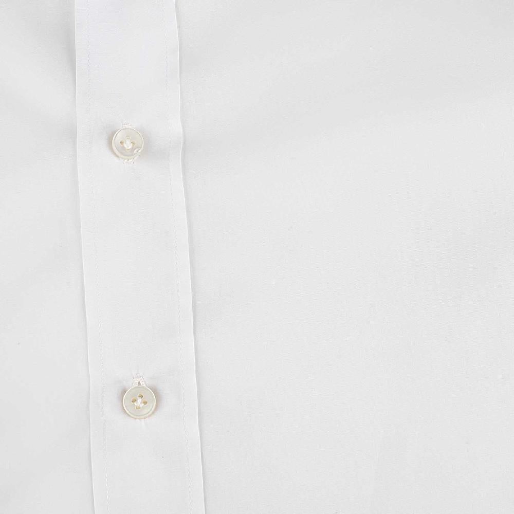 Rubinacci Camicia in cotone bianca polsi gemelli Rilascio limitato
