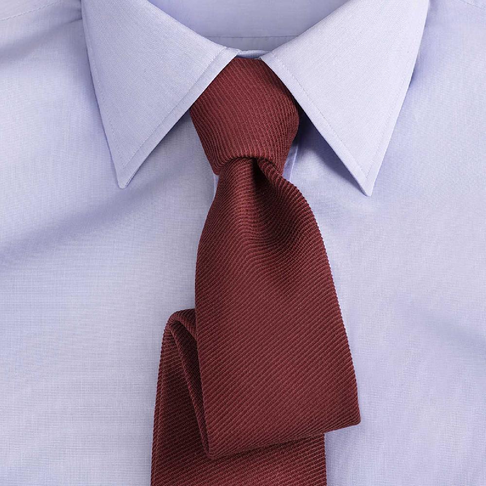 Rubinacci Camicia in cotone azzurra polsi gemelli Ultimi tre giorni