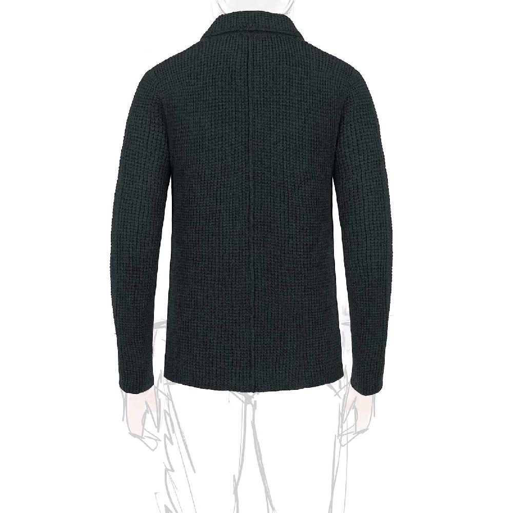 Rubinacci Cardigan cashmere verde scuro Ultimi due giorni