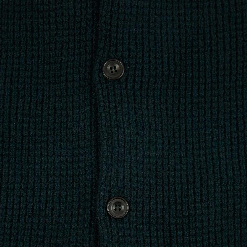 Rubinacci Cardigan cashmere verde scuro Ultimi due giorni