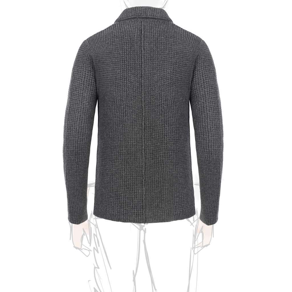 Rubinacci Cardigan cashmere grigio Ultimo giorno