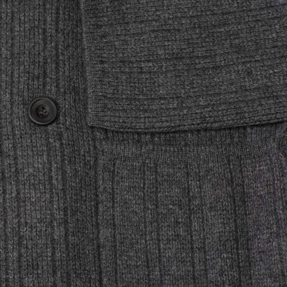 Rubinacci Cardigan doppio petto cashmere grigio Fino al 50% di sconto