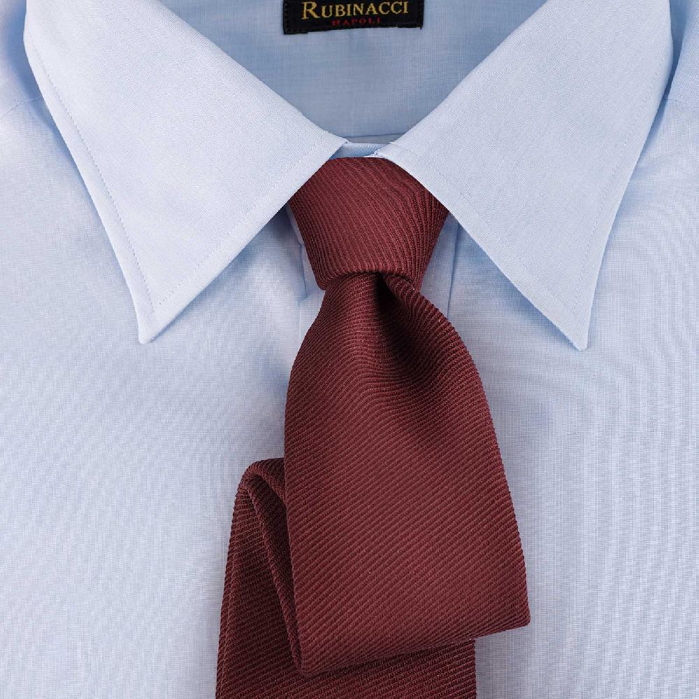 Rubinacci Camicia in cotone azzurra Fino al 55% di sconto