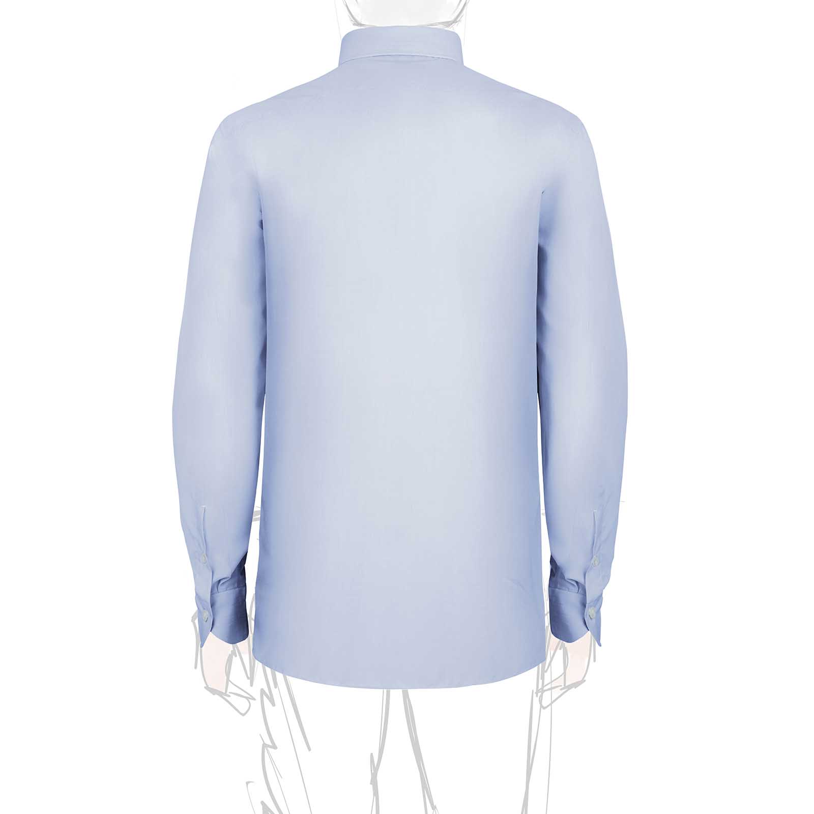 Rubinacci Camicia in cotone azzurra Fino al 55% di sconto