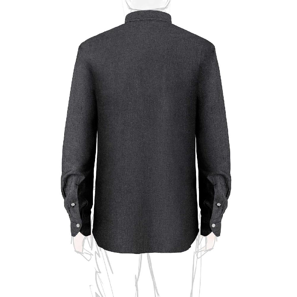 Rubinacci Camicia jeans grigio Super sconto