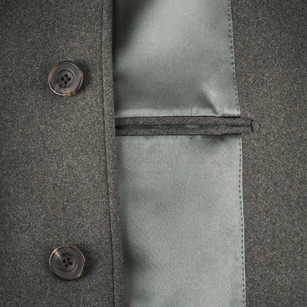 Rubinacci Cappotto raglan in lana skyfall verde Fino Al -60%