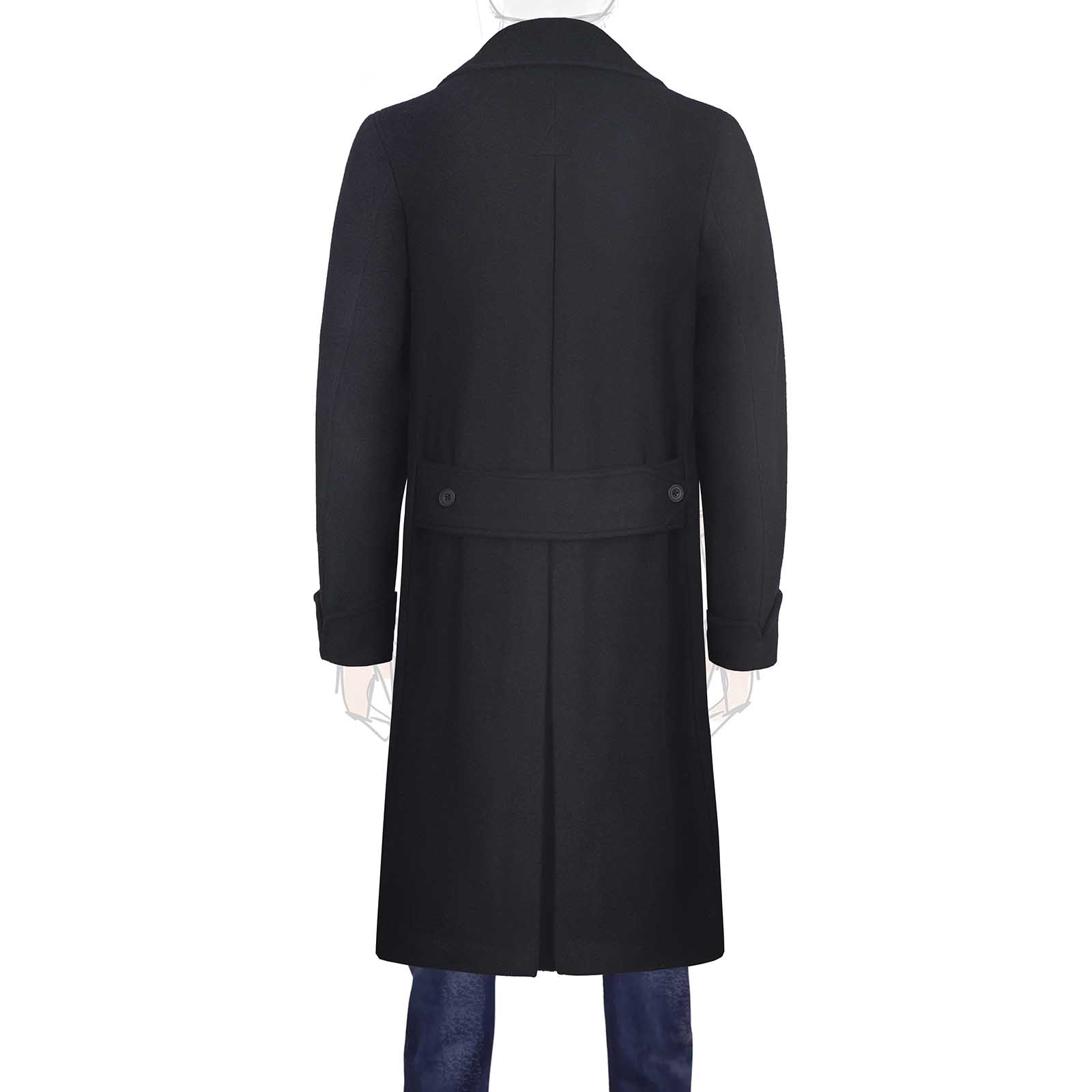 Rubinacci Cappotto ulster in cammello blu Affare Del Giorno