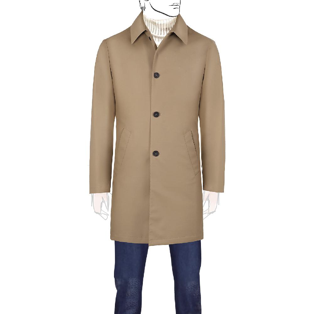 Rubinacci Impermeabile beige In Vendita