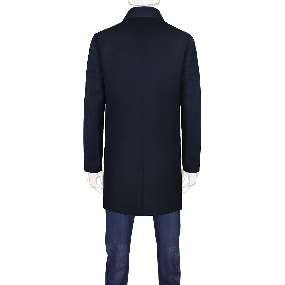 Rubinacci Impermeabile blu Saldi