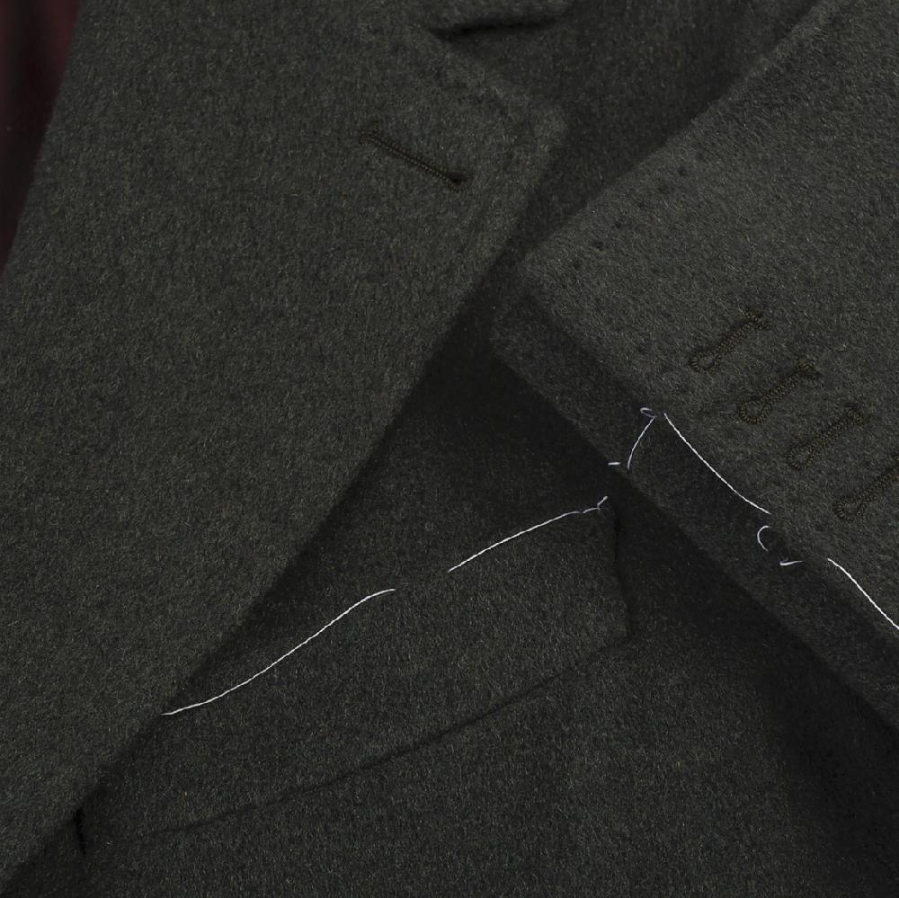Rubinacci Cappotto in cashmere verde Hotsell