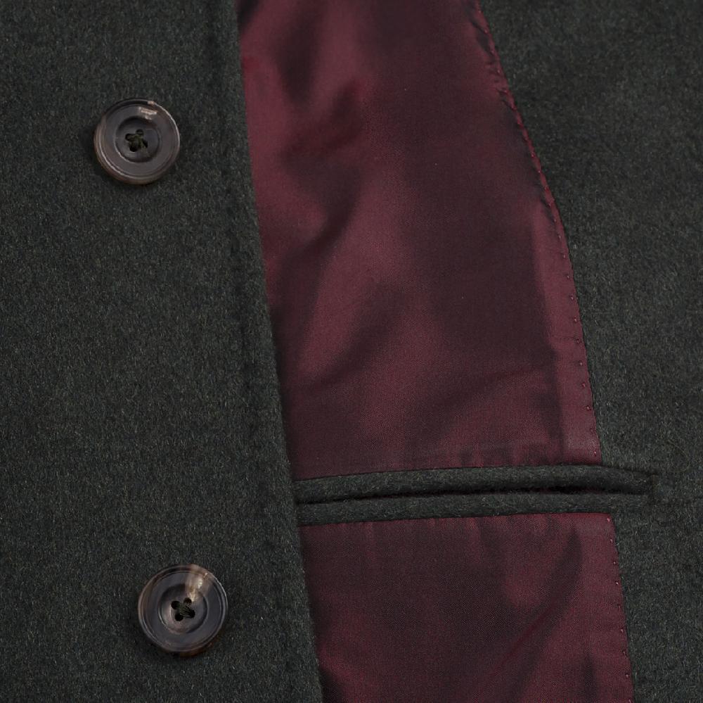 Rubinacci Cappotto in cashmere verde Hotsell