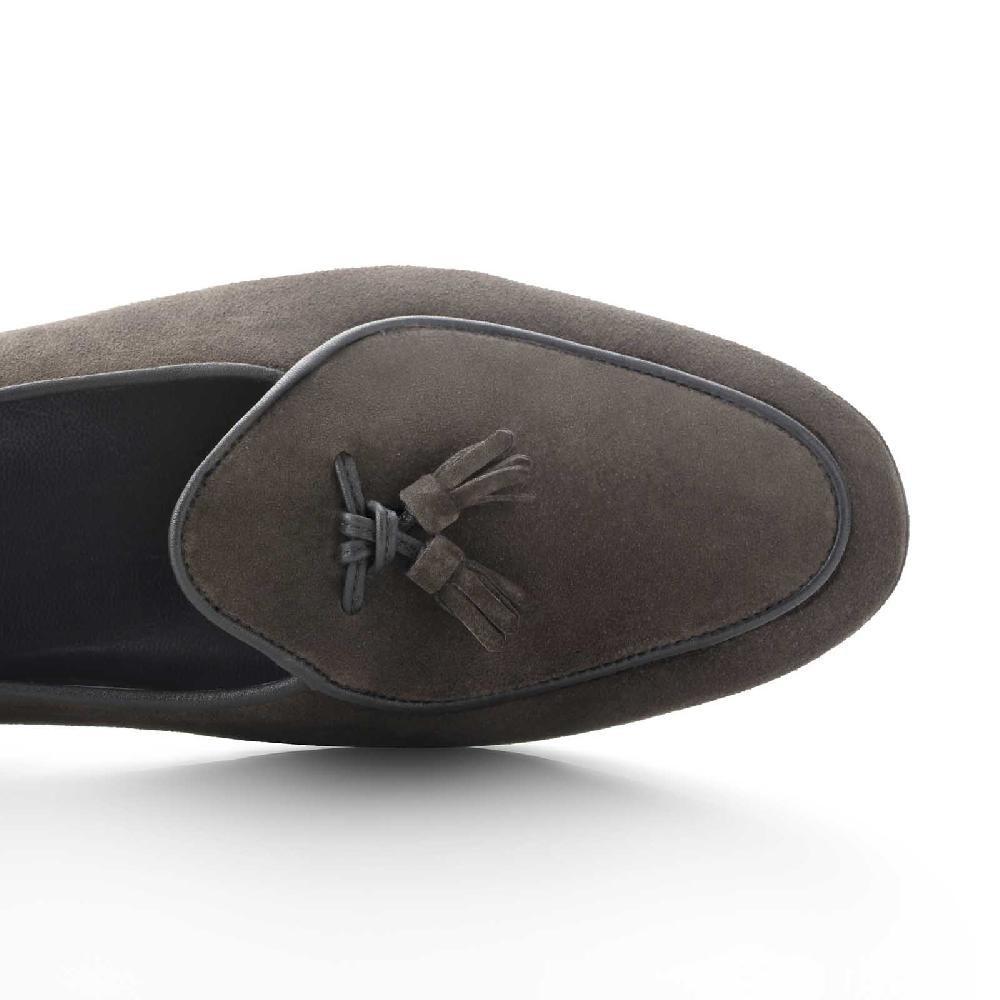 Rubinacci Marphy velour ebano con nappine Vendite Flash
