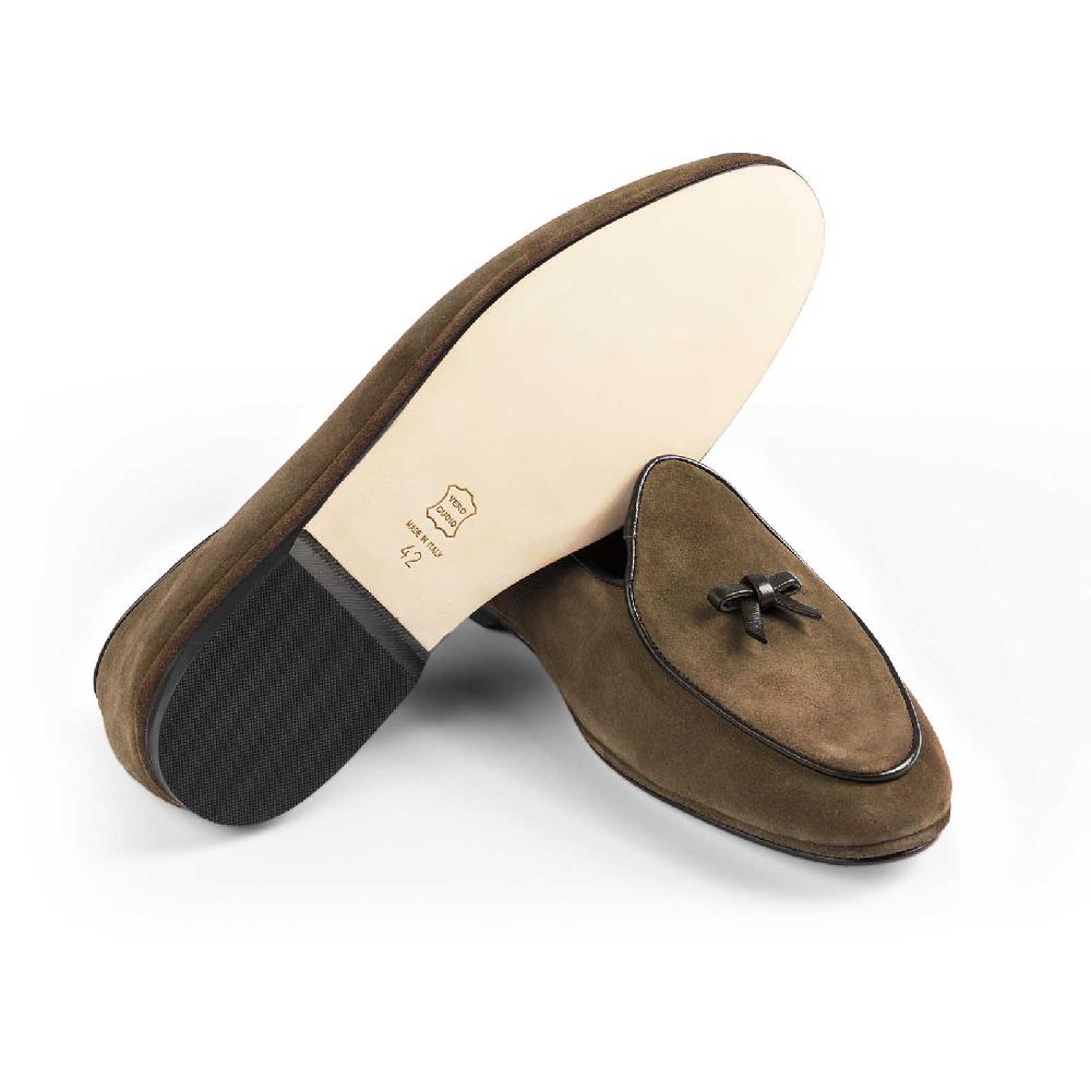 Rubinacci Marphy velour coffee Offerta temporanea