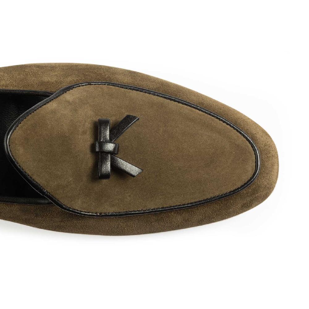 Rubinacci Marphy velour coffee Offerta temporanea
