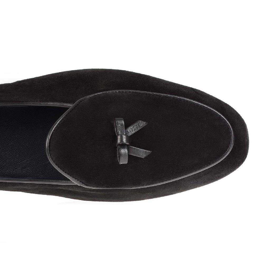 Rubinacci Marphy velour nero Offerte stagionali