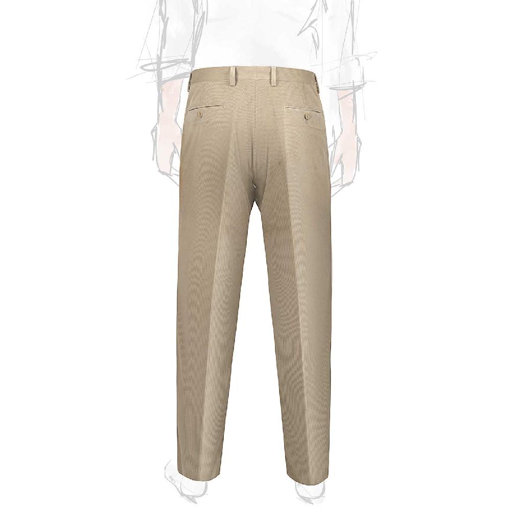 Rubinacci Pantalone in velluto a costine beige Offerta speciale della fabbrica
