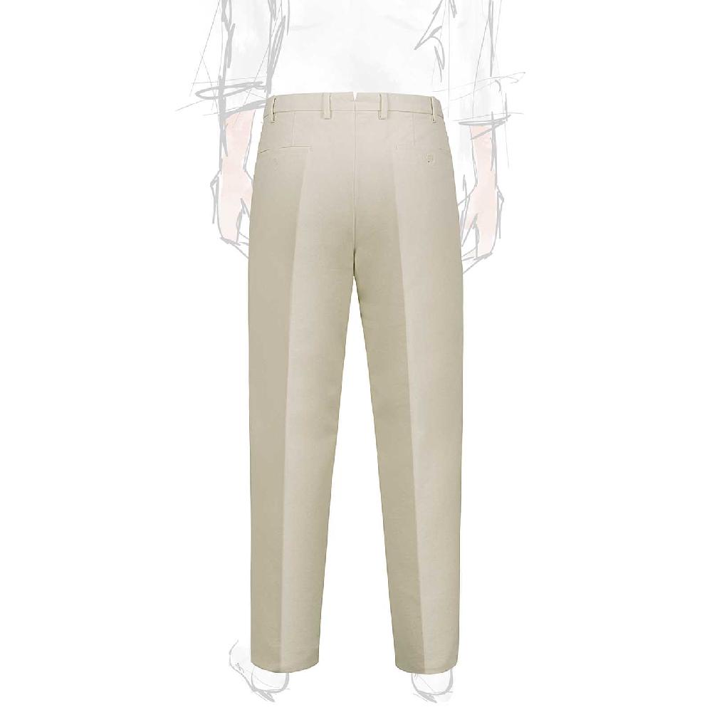 Rubinacci Pantalone in cotone panna Fino al 55% di sconto