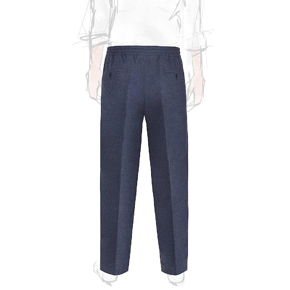 Rubinacci Pantalone leisure in flanella jeans Limitato a 3 giorni
