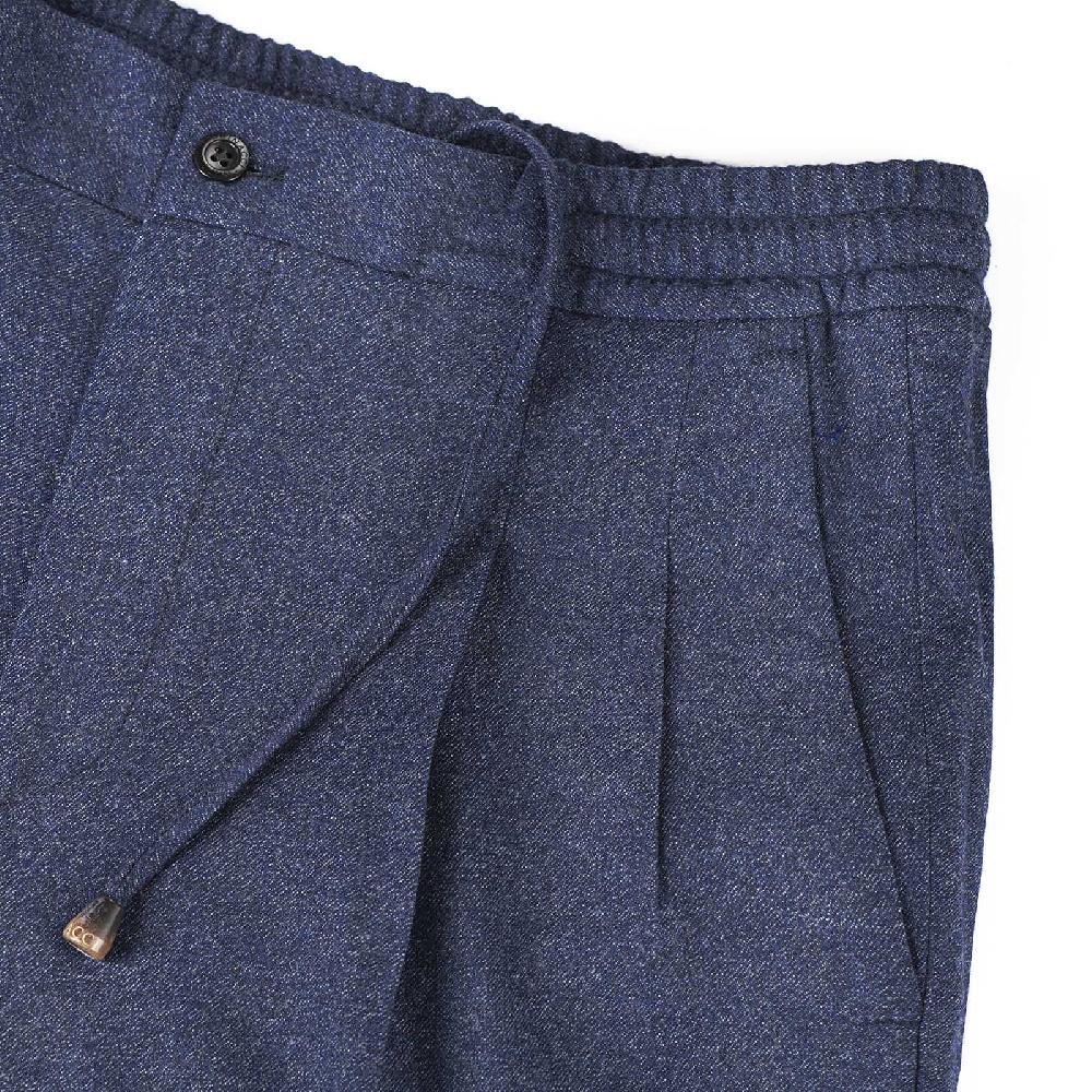Rubinacci Pantalone leisure in flanella jeans Limitato a 3 giorni