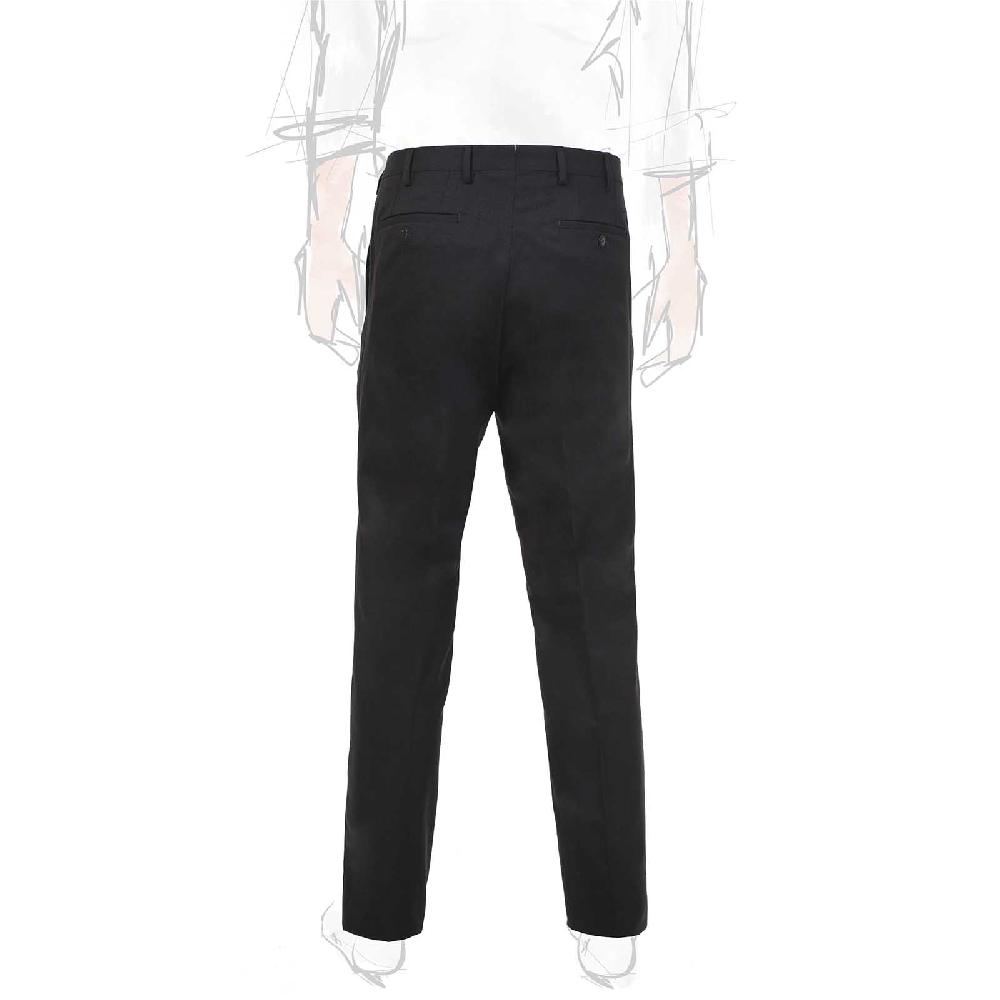 Rubinacci Pantalone in lana grigio scuro 50% di sconto per tempo limitato