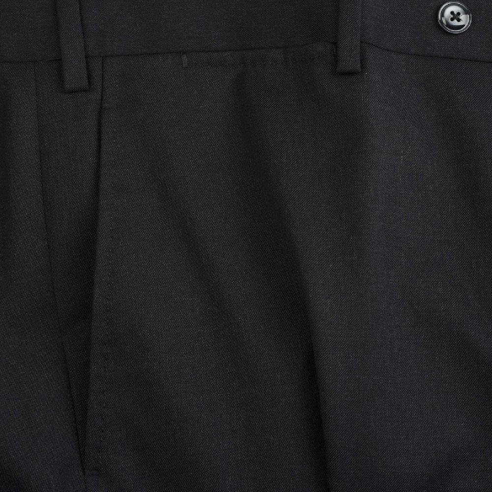 Rubinacci Pantalone in lana grigio scuro 50% di sconto per tempo limitato