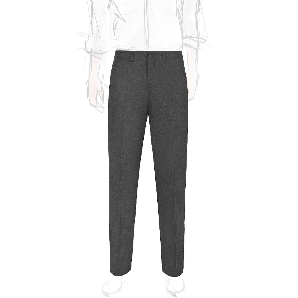 Rubinacci Pantalone casual in flanella grigio scuro 2025
