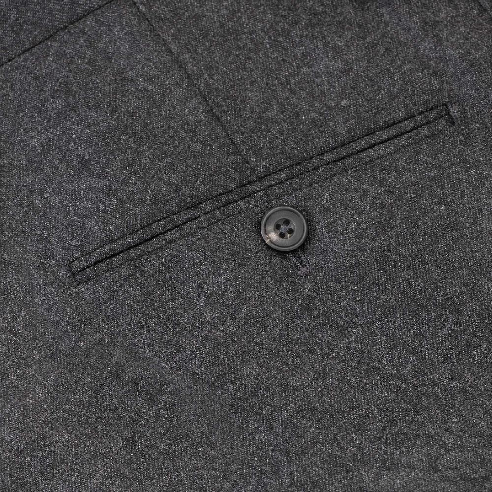 Rubinacci Pantalone casual in flanella grigio scuro 2025